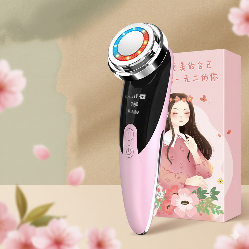 Ishtara™ 5-in-1 Skin Rejuvenation & LED Light Therapy Device